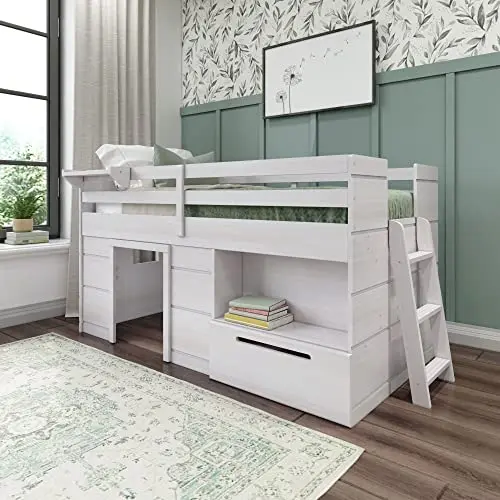 Farmhouse Twin Loft with Storage
