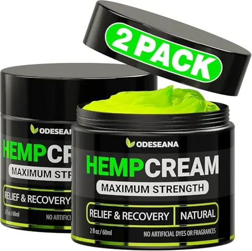 2-Pack Hemp & Arnica Anti-Inflammatory Cream