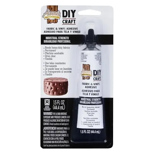 Aleene's DIY craft glue for fabric and vinyl in small tube