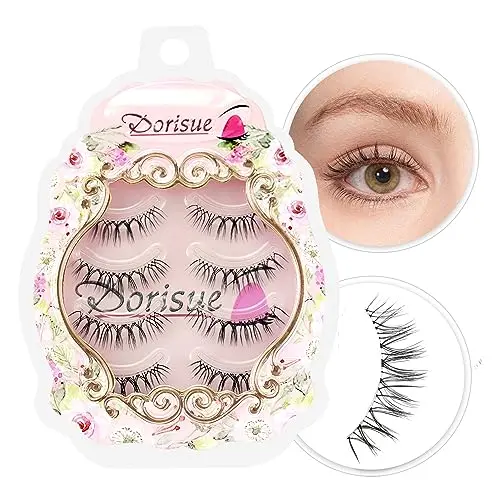 Invisible Band Dolly Lashes - 4 Pairs