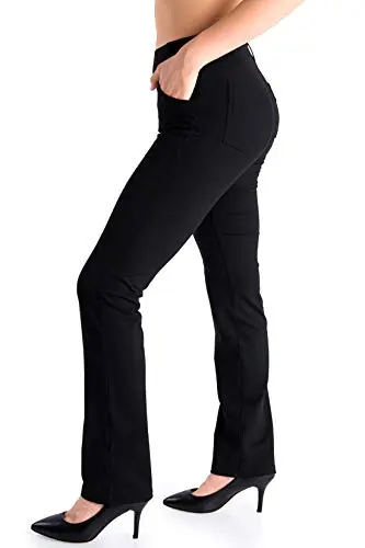 Women's Straight Leg Yoga Dress Pant