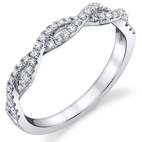 Personalized Moissanite Wedding Band