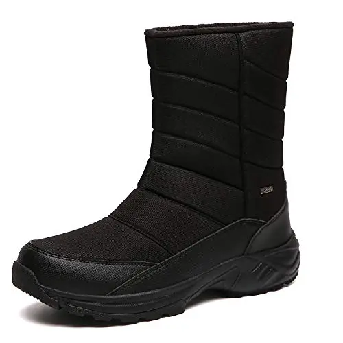 Fur-Lined Mid-Calf Slip On Athletic