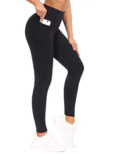 High Waist, Pockets, Flat Seam, For Running