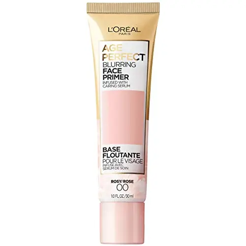Serum primer with rosy radiant finish
