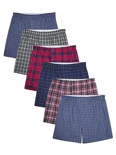 Relaxed Fit, Assorted Plaid Multipack