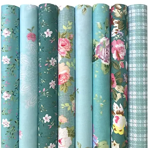 Mililanyo floral cotton fat quarters for quilting and sewing