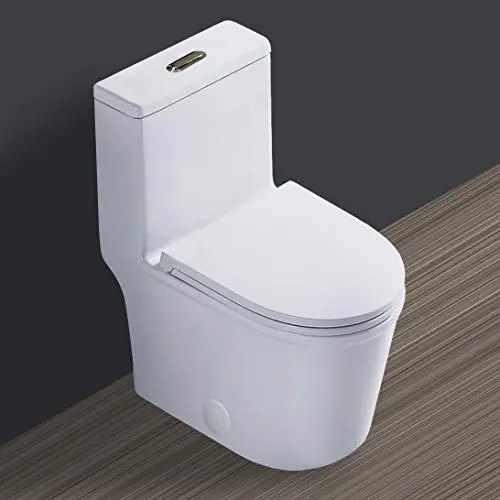 Modern Short One-Piece, Dual Flush