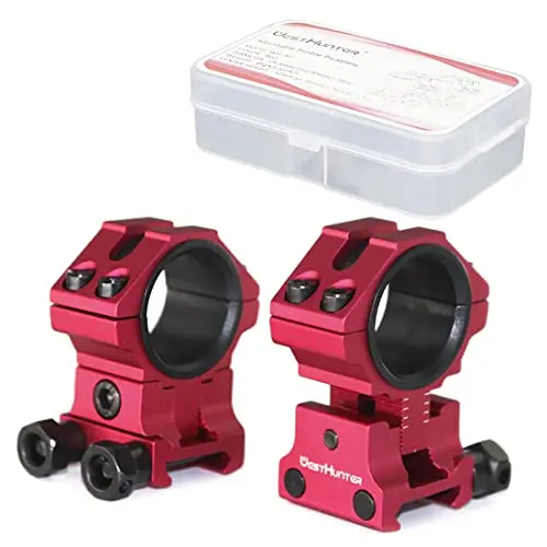 Adjustable Height | 1 Inch & 30mm | Red