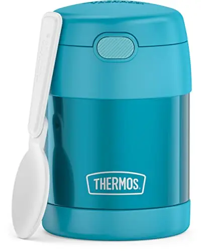 Kids Stainless Steel Food Jar, Teal