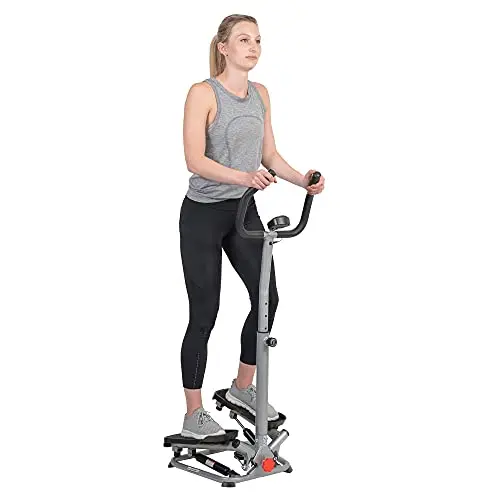 Compact Twisting Stepper with Handlebar