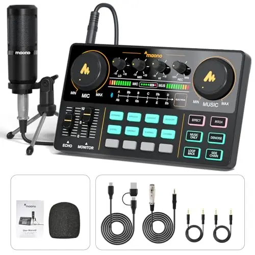 All-in-One Podcast Production Studio (AU-AM200-S1)