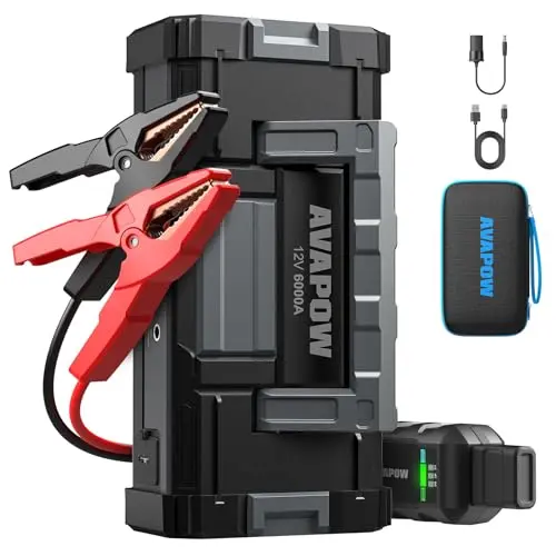 Ultra-High Power Jump Starter (All Gas, up to 12L Diesel)