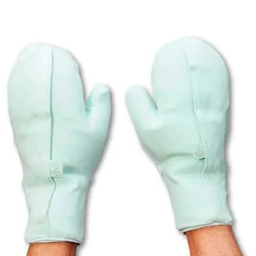 Insulated mitt design for hand and finger relief