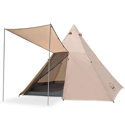 Large 8-Person Waterproof Double Layer Teepee