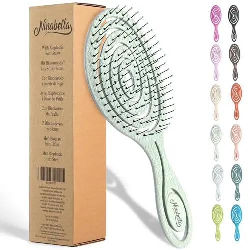Flexible Spiral Vegan Detangler