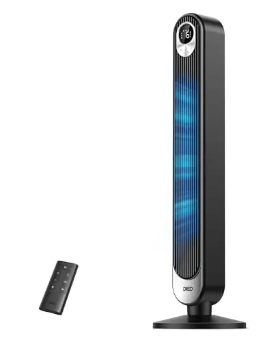 30ft Strong Cooling, 6 Speeds, Bedroom Quiet