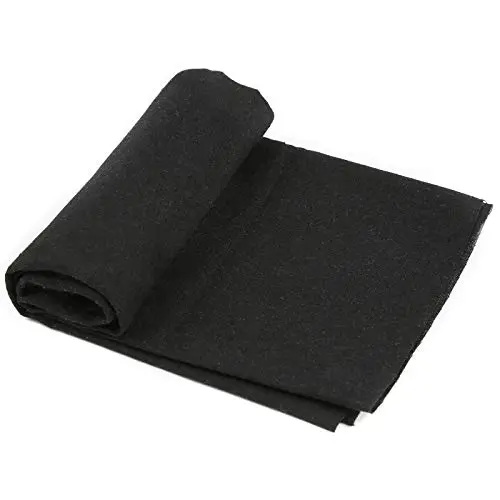 ZXIIXZ black linen needlework fabric for embroidery and garment crafts