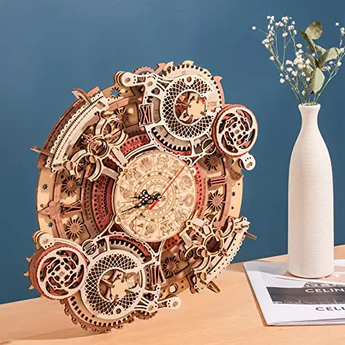 DIY Mechanical Quartz Wooden Clock