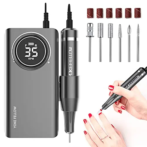 35,000 RPM Nail Drill w/ Power Bank