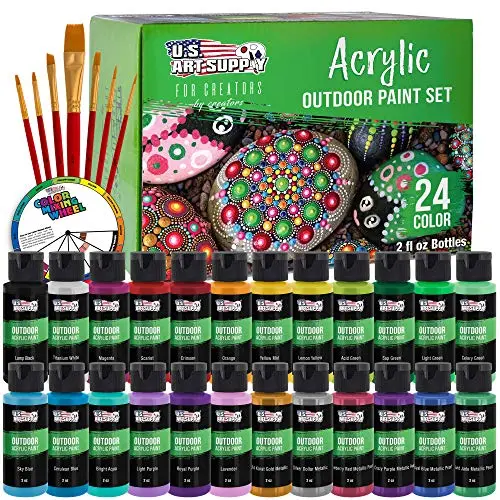 Outdoor Acrylics, Full Color Range