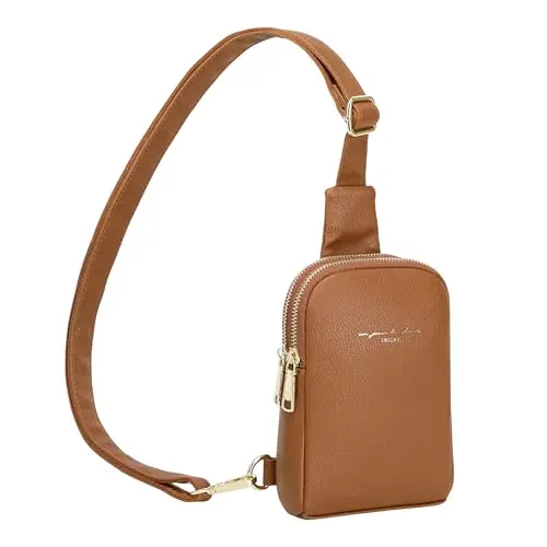 Leather Crossbody Fanny Pack