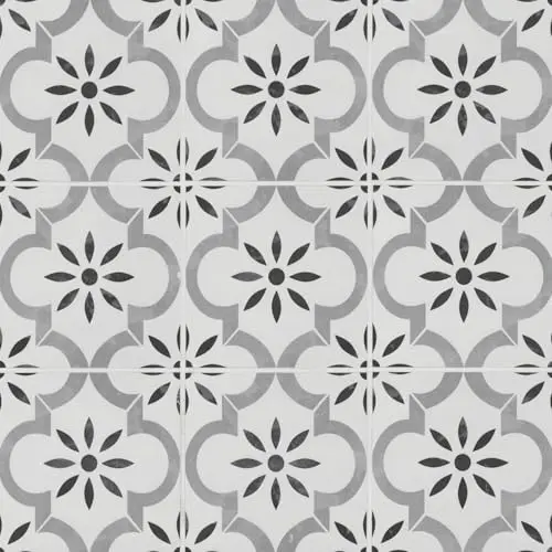 8x8 Encaustic Matte Porcelain Tile