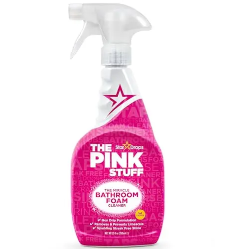 Stardrops The Pink Stuff bathroom foam cleaner bottle