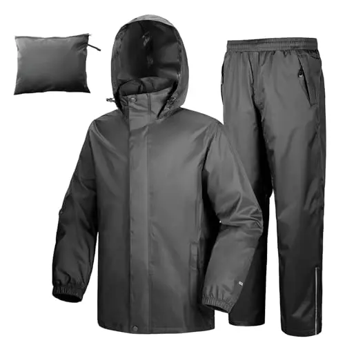 Packable Lightweight Rain Gear - Jackets & Pants