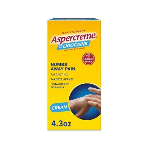 Max-Strength Pain Relief with 4% Lidocaine & Aloe