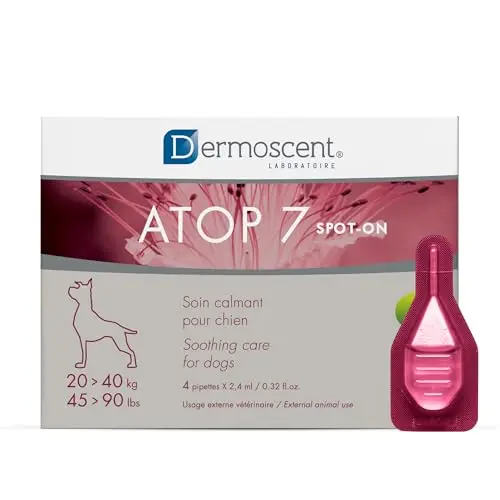 Topical drops for large dogs with sensitive skin