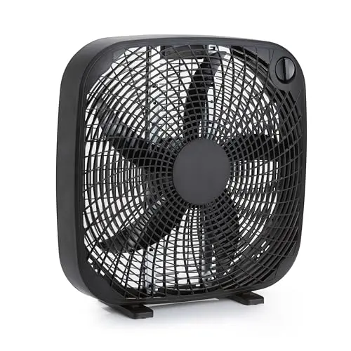 Classic Box Fan, Lightweight & Portable