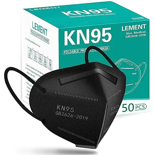 50 Pack, Cup Style, Black, 5 Layer