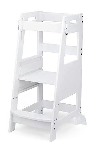 Height Adjustable, Non-slip, Bamboo