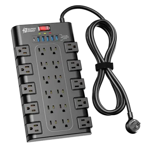 22 AC, 6 USB (incl. USB-C), Mountable