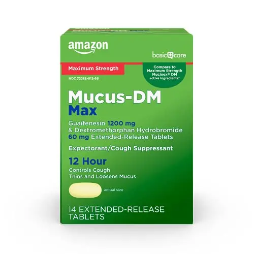 Generic Expectorant & Cough Suppressant Tablets