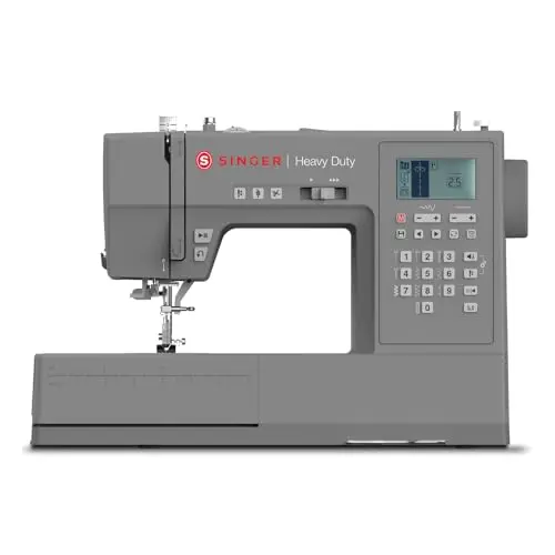 SINGER Heavy Duty 6800C computerized sewing machine with LCD screen