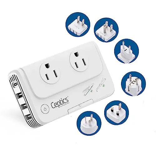 220V to 110V, Multi-Device Charging