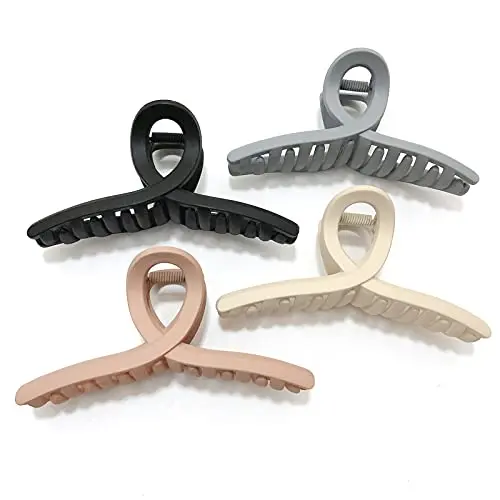 Large, No-Slip Butterfly Clips for Thin/Fine Hair
