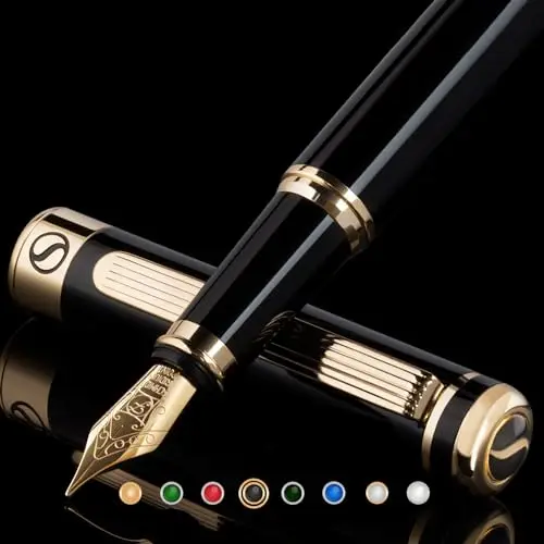 High-end feel with genuine gold-plated details