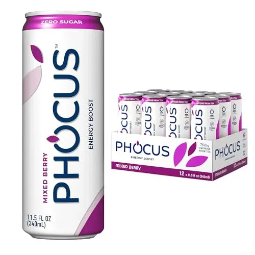 Mixed Berry, 0 Sugar/Carbs, 75mg Caffeine