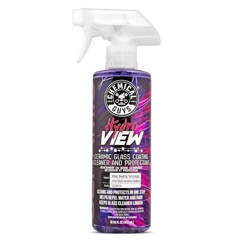 Chemical Guys HydroView Ceramic Glass Cleaner and Coating bottle