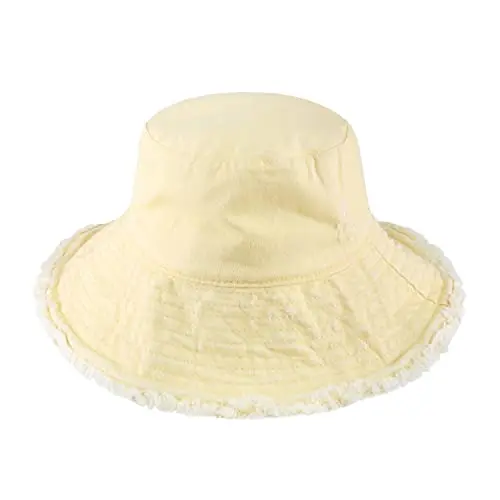 Trendy Washed Cotton, Wide Brim