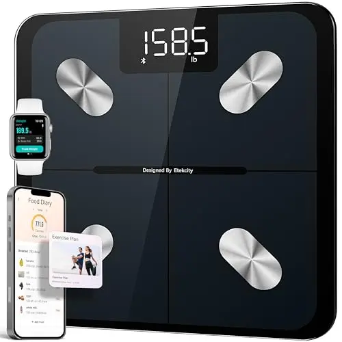 Bluetooth BMI Digital Bathroom Scale w/ App