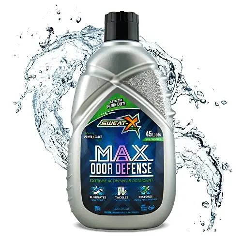 Sports Wash Liquid for Tough Odors (45 Loads)