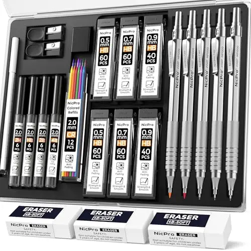 Comprehensive kit for artists & drafters