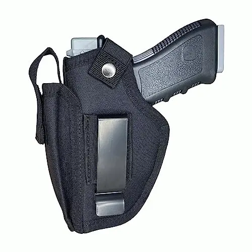 With Mag Pouch, IWB/OWB, Ambidextrous, Fits Compact 9mm