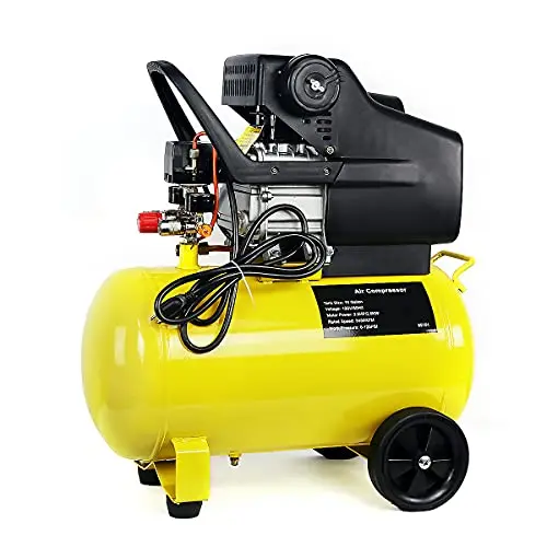 Stark USA 10-gallon high CFM air compressor for spray painting