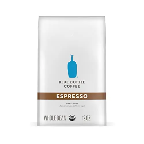 Blue Bottle Organic Espresso whole bean coffee bag