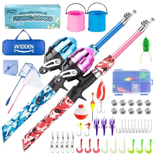 Telescopic Rod Set with Backpack & Accessories
